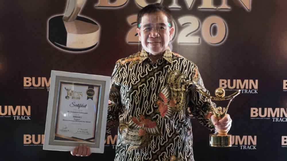 PT Pertamina Lubricants Raih Aliansi Strategis Nasional & Global Terbaik di Anugerah BUMN Award 2020