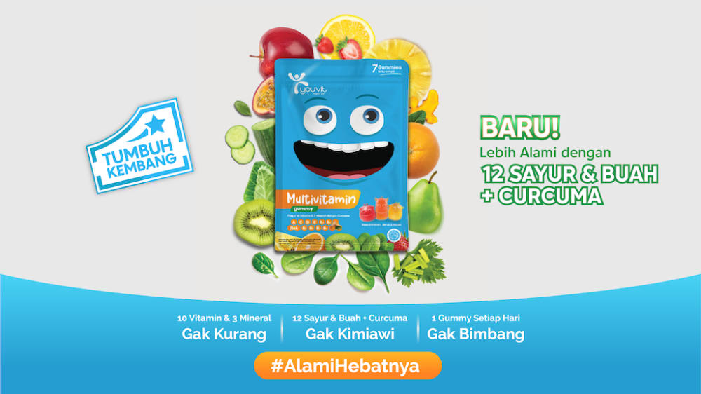#AlamiHebatnya Bersama Produk Terbaru YOUVIT Multivitamin Dewasa dan Anak