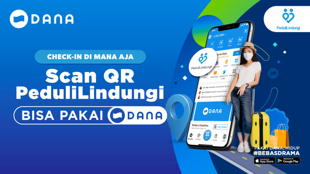 PeduliLindungi Kini Hadir di Dompet Digital DANA