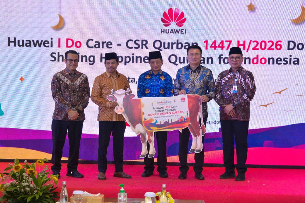 Huawei Perkuat Masa Depan Digital Inklusif Indonesia melalui CSR Qurban 2026