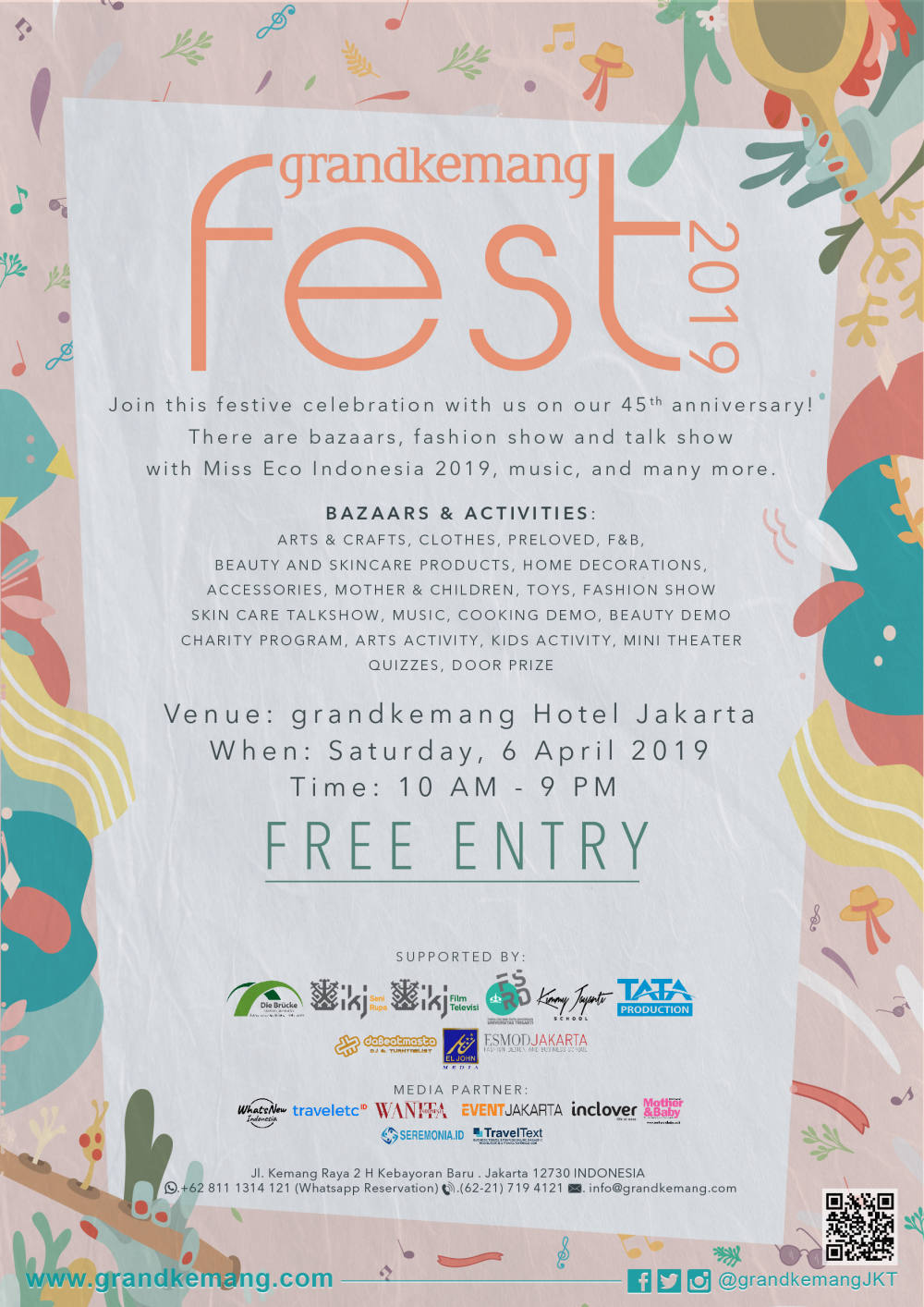 GrandKemang Fest 2019 Di Grandkemang Hotel Jakarta