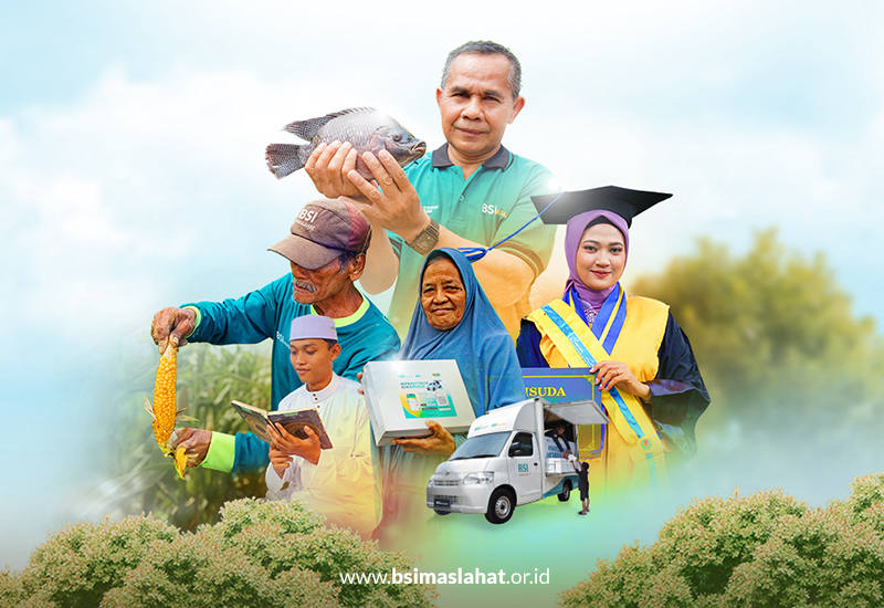BSI Maslahat Turut Aktif Mendorong Pengentasan  Kemiskinan Melalui Optimalisasi ZISWAF 