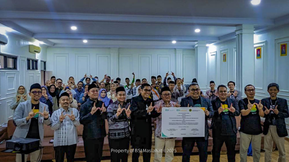 BSI MASLAHAT BERSAMA BSI MELAKUKAN KERJA SAMA WAKAF DENGAN  KEMENTERIAN AGAMA INDRAMAYU