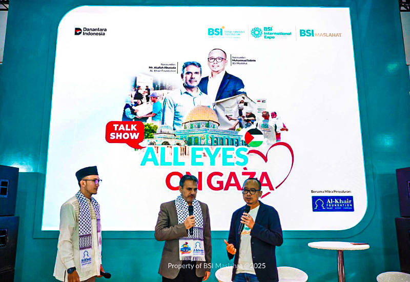BSI Maslahat Gelar Talkshow All Eyes On Gaza, Soroti  Krisis Kemanusiaan di Palestina