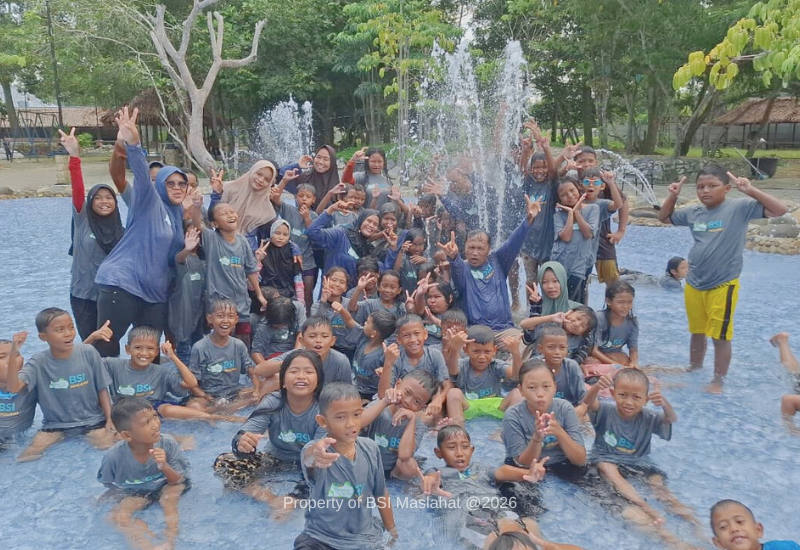 BSI Maslahat Bangun Keceriaan Anak Korban Banjir Aceh melalui Aktivitas Bermain  dan Pendampingan Psikososial 