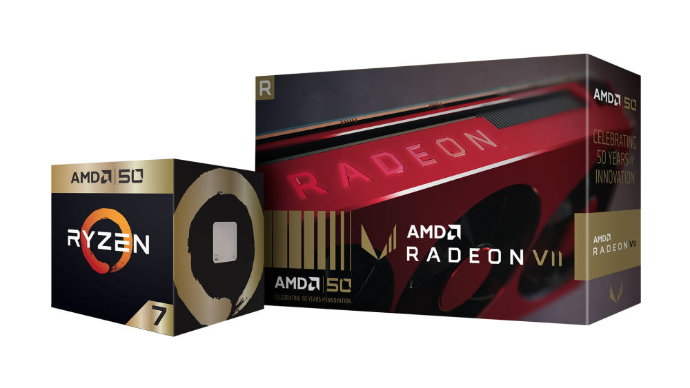 AMD Rayakan Hari Jadi ke 50 dengan Meluncurkan Prosesor AMD Ryzen dan Kartu Grafis AMD Radeon VII ‘Gold Edition’, AMD50 Game Bundle dan Lebih Banyak Lagi