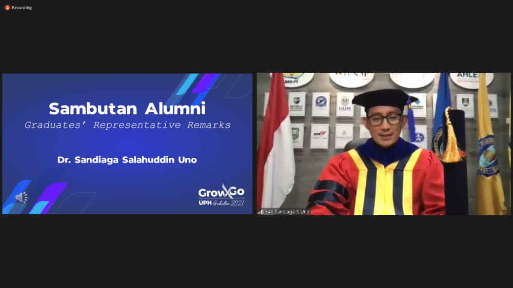 Wisudawan UPH Sebagai “Agent of Transformation” di Dunia Nyata.