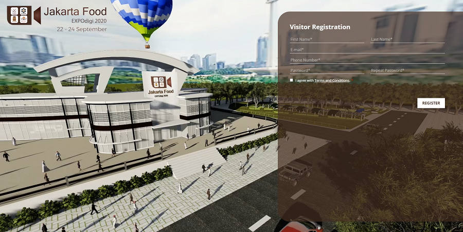 Sadhana Ekapraya Amitra di Pameran Digital Pertama di Indonesia