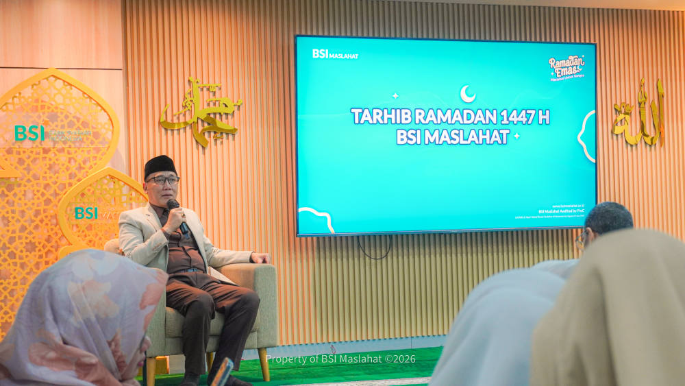 Sambut Ramadan 1447 H, BSI Maslahat Gelar Tarhib dan Perkuat Peran Amil Dalam Menebar Maslahat untuk Bangsa Sambut Ramadan 1447 H, BSI Maslahat Gelar Tarhib dan Perkuat Peran Amil Dalam Menebar Maslahat untuk Bangsa
