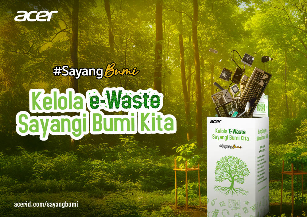 Acer Indonesia Ajak Masyarakat Kelola e-Waste dan Tanam Pohon Demi Bumi Lebih Hijau