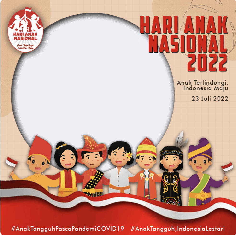 20 Link Download Twibbon Hari Anak Nasional 2022