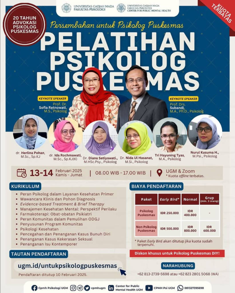 Events – Fakultas Psikologi Universitas Gadjah Mada