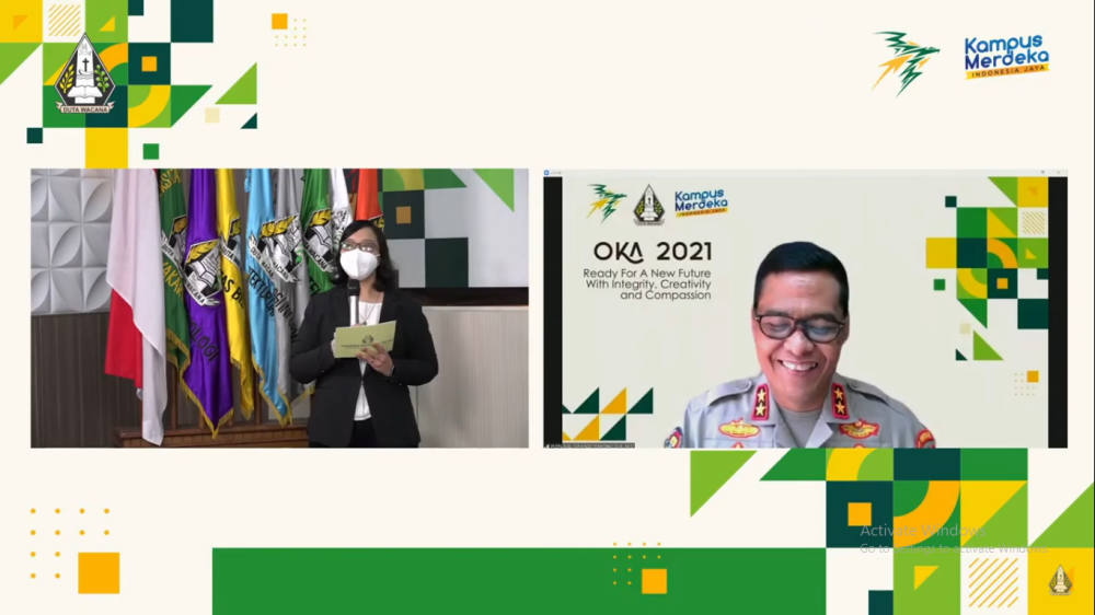 UKDW Tanamkan Wawasan Kebangsaan & Entrepreneurship pada Mahasiswa Baru