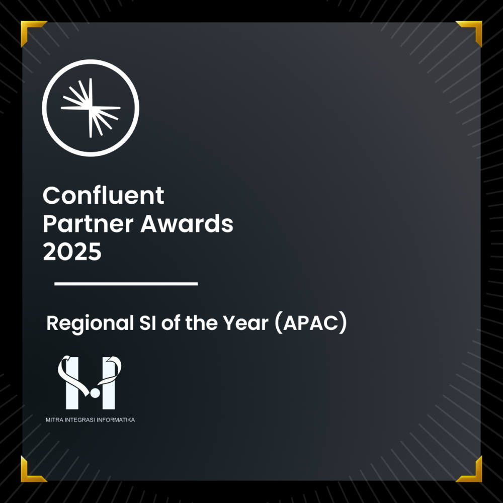 PT Mitra Integrasi Informatika (MII) Meraih Confluent Global Partner Awards 2025 Kategori Regional SI of the Year (APAC)