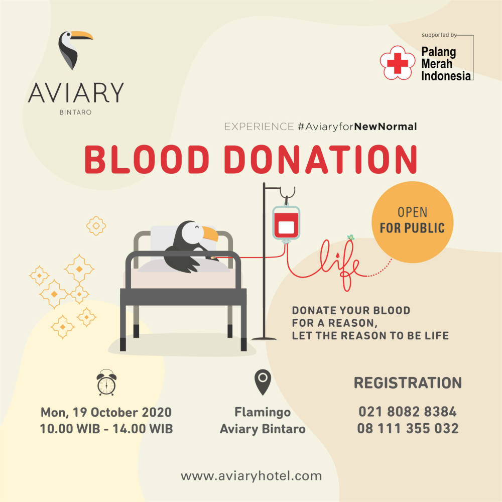 Setetes Kasih Sejuta Harapan, Aksi Donor Darah AVIARY Bintaro Di Tengah Pandemi Virus Covid-19
