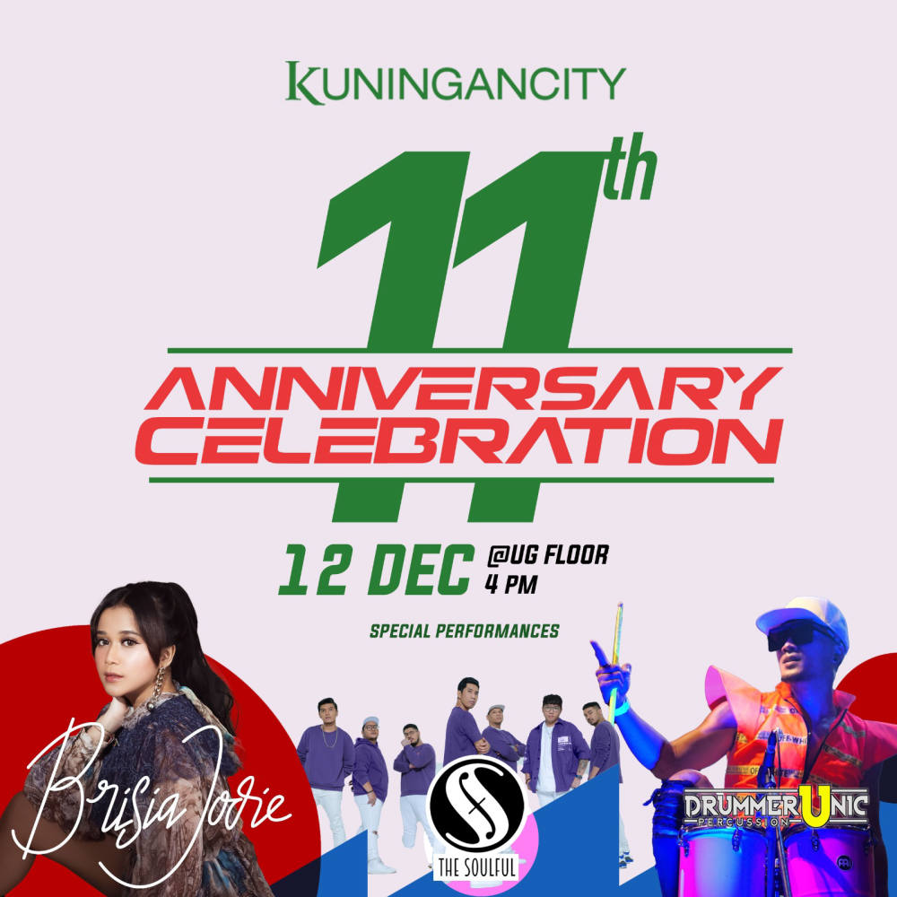 Meriahkan Ulang Tahun ke-11, Kuningan City Mall Hadirkan Konser Gratis Brisia Jodie
