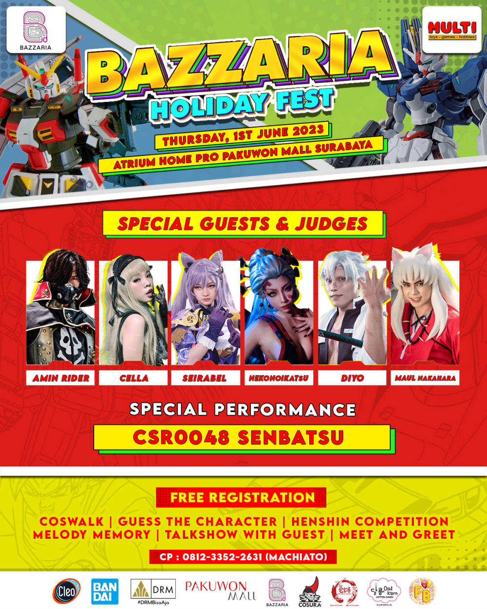 Bazzaria Holiday Fest: Ramaikan Pesta Cosplay Terbesar Tahun Ini!