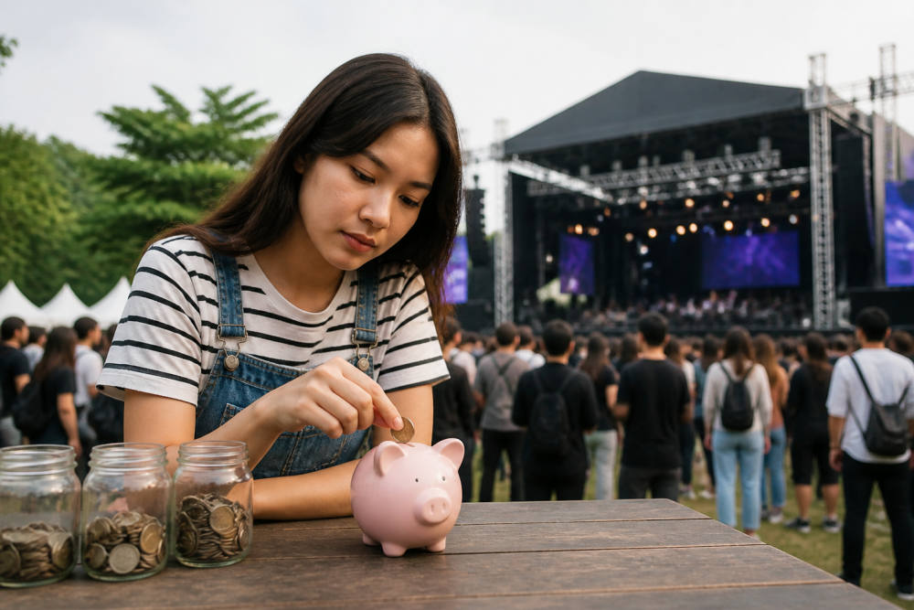 Tips Atur Budget Nonton Konser Pakai Deposito FLEXI