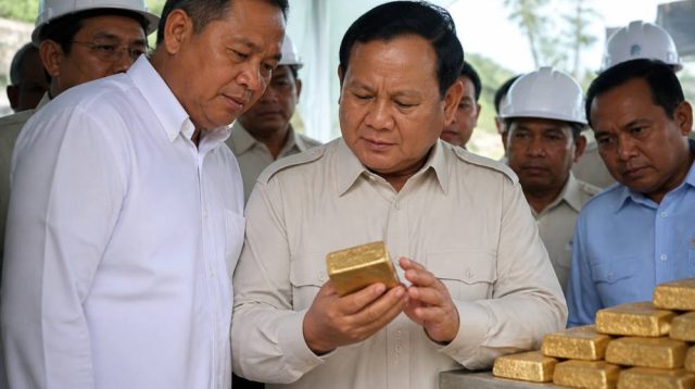 Prabowo Dorong Penguatan Ekosistem Emas Nasional