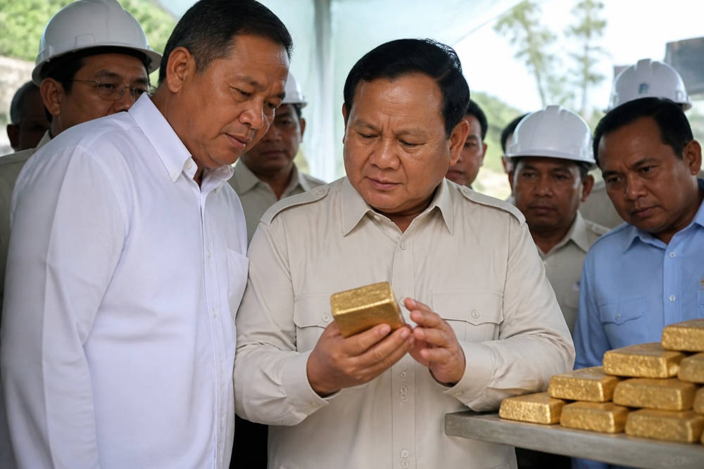 Prabowo Dorong Penguatan Ekosistem Emas Nasional Prabowo Dorong Penguatan Ekosistem Emas Nasional