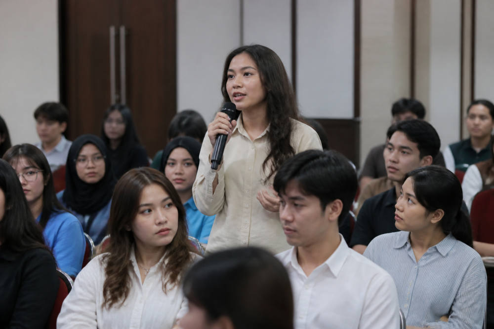 Bank Raya Ajak Mahasiswa Gunadarma Melek Cash Flow dan Investasi