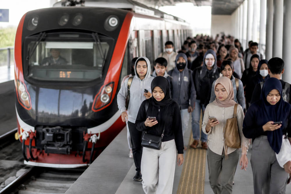 LRT Jabodebek Angkut 83.572 Penumpang saat HUT RI 2026