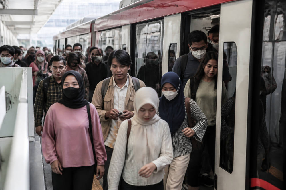 Stasiun Dukuh Atas LRT Jabodebek: 397 Ribu Penumpang Turun Juli 2026