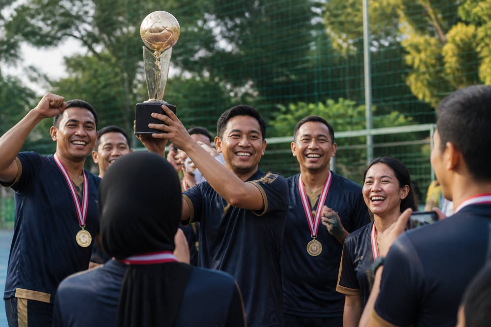 Sportartcular BRI Region 6 2026: Kelapa Gading Juara 3 Voli