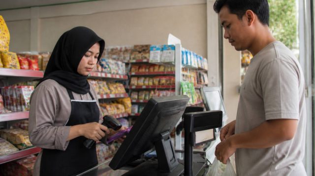 Operasional Minimarket Kian Rumit, POS Jadi Andalan