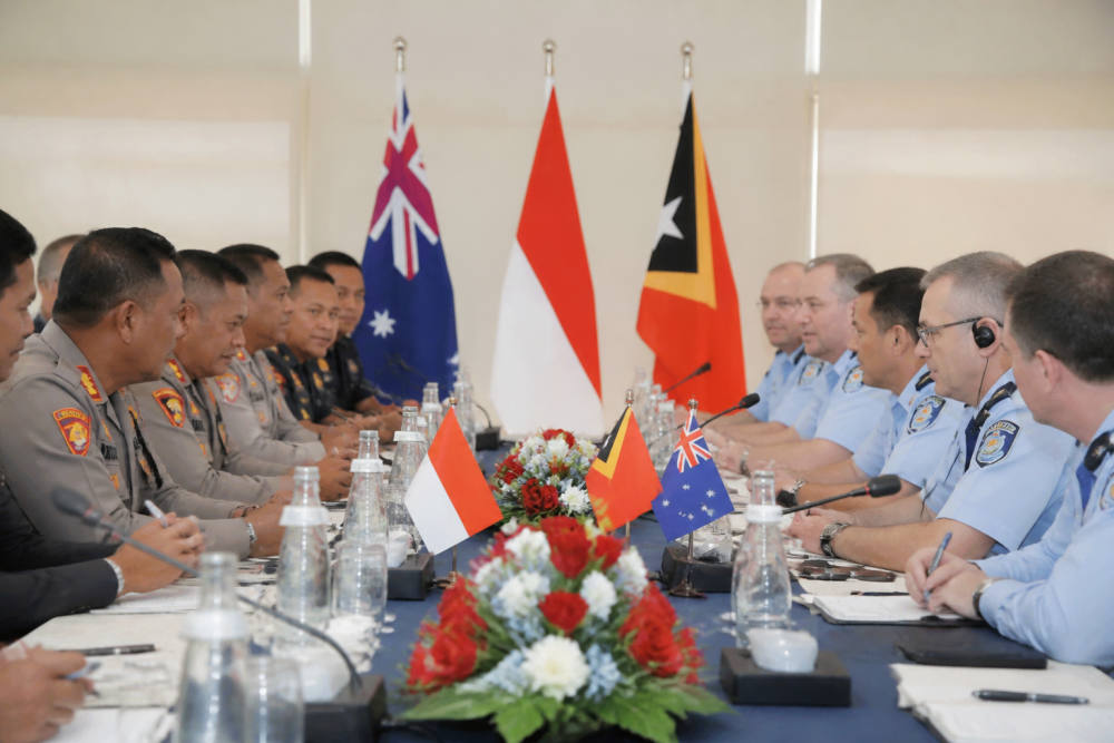 Polda NTT Perkuat Kerja Sama Perbatasan dengan Australia-Timor Leste