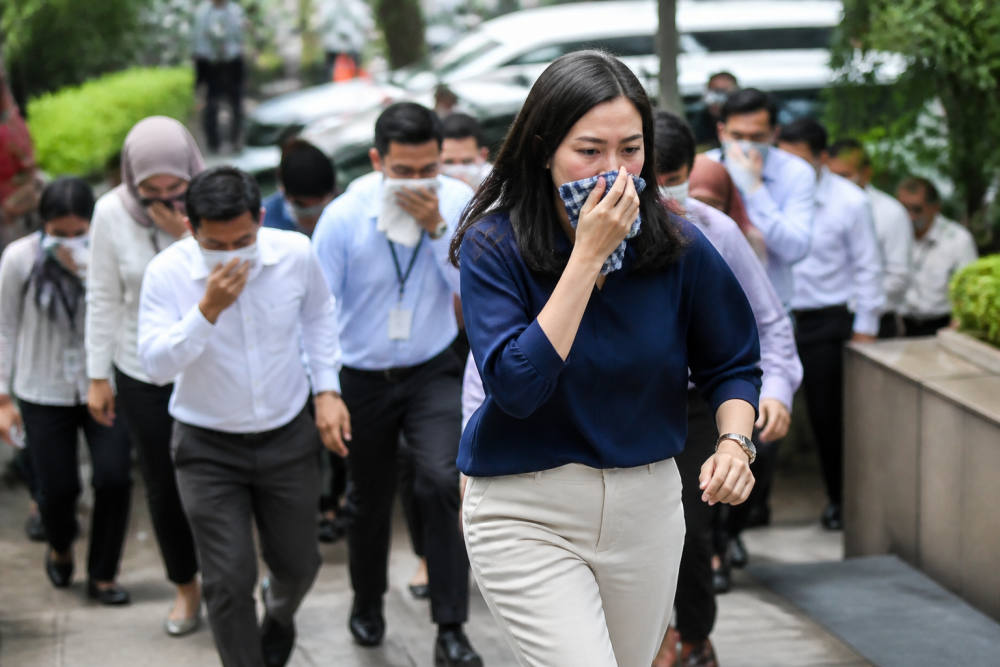 BRI BO Sudirman Semanggi Gelar Simulasi Manajemen Krisis