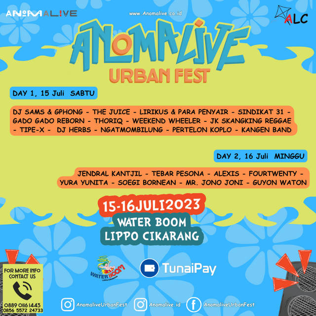 ANOMALIVE URBAN FEST: Festival Musik dan Urban yang Mengguncang Cikarang