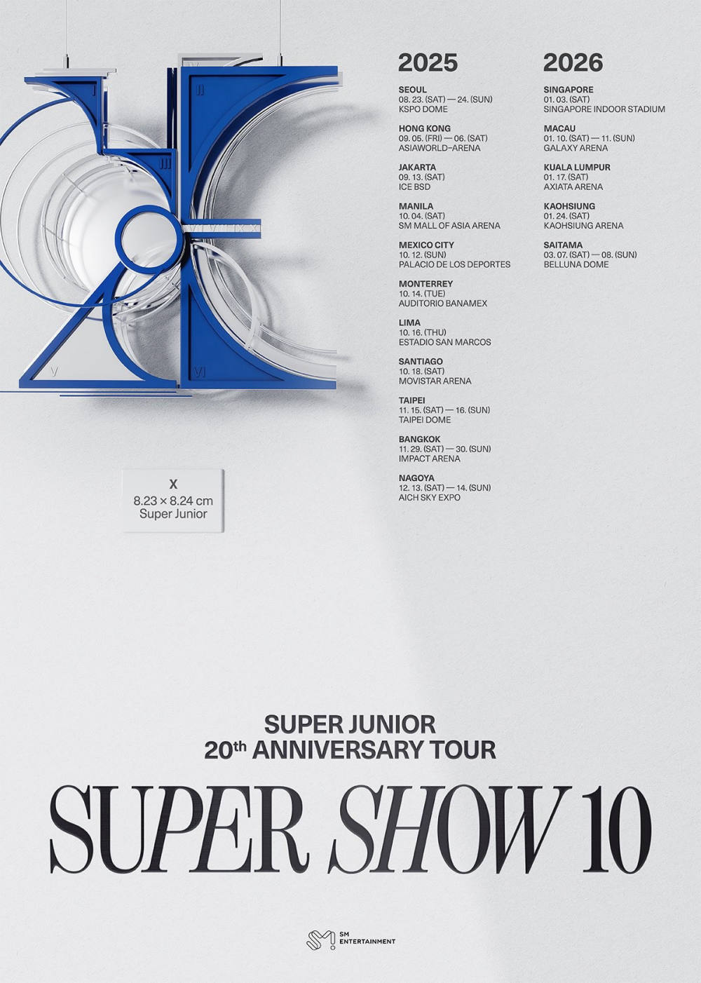 Super Junior Siapkan Konser di Jakarta September 2025 sebagai Bagian dari Tur “SUPER SHOW 10”