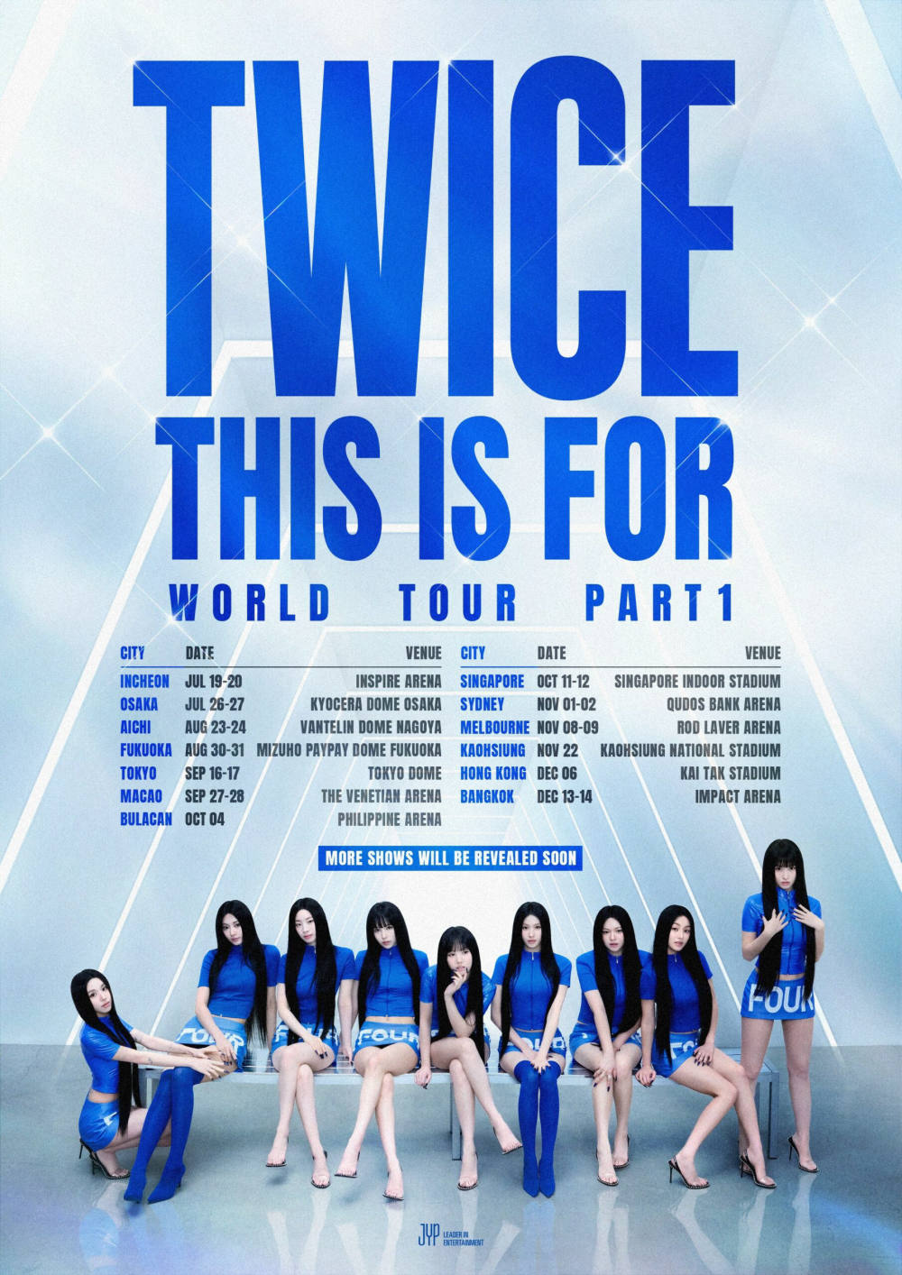 TWICE Umumkan Rencana Tur Dunia “THIS IS FOR”: Indonesia Belum Masuk Daftar Awal