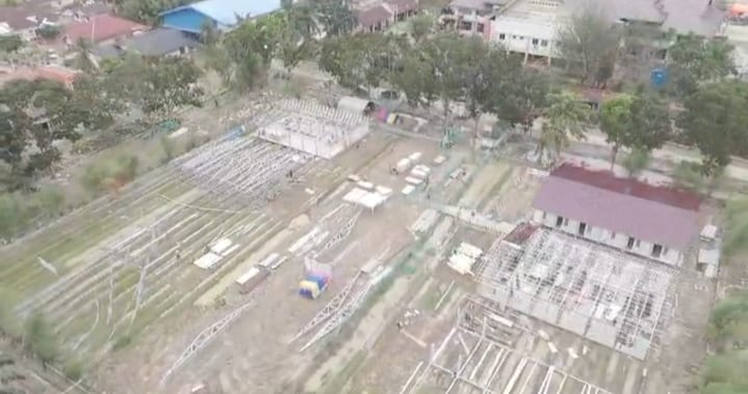Kementerian PU Percepat Pembangunan Huntara di Aceh Tamiang, Progres Capai 75%