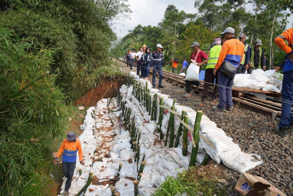 Perbaikan Jalur Cibeber–Lampegan Selesai, KA Siliwangi Kembali Beroperasi Normal Pada Jumat, 24 April 2026