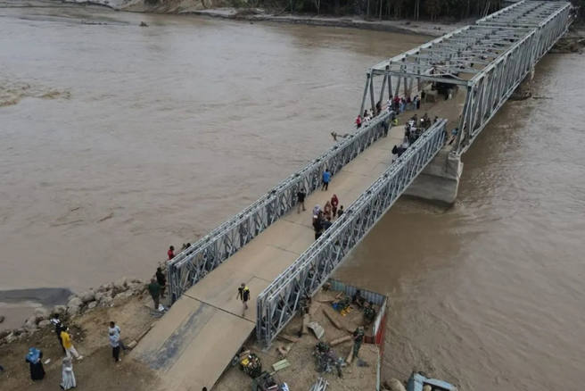 Krakatau Steel Group Siap Suplai Material Baja untuk Pembangunan Jembatan Bailey di Wilayah Bencana Sumatera