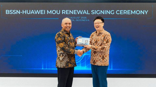 Huawei dan BSSN Perbarui Kerja Sama Keamanan Siber