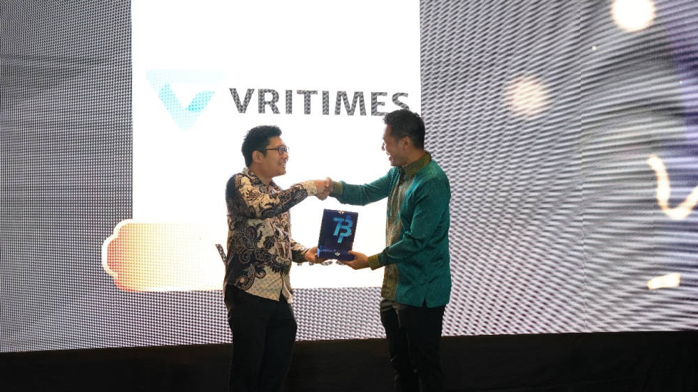 VRITIMES Terima Penghargaan The Best Media Partner dari Bittime, Ucapkan Terima Kasih kepada Rekan Media