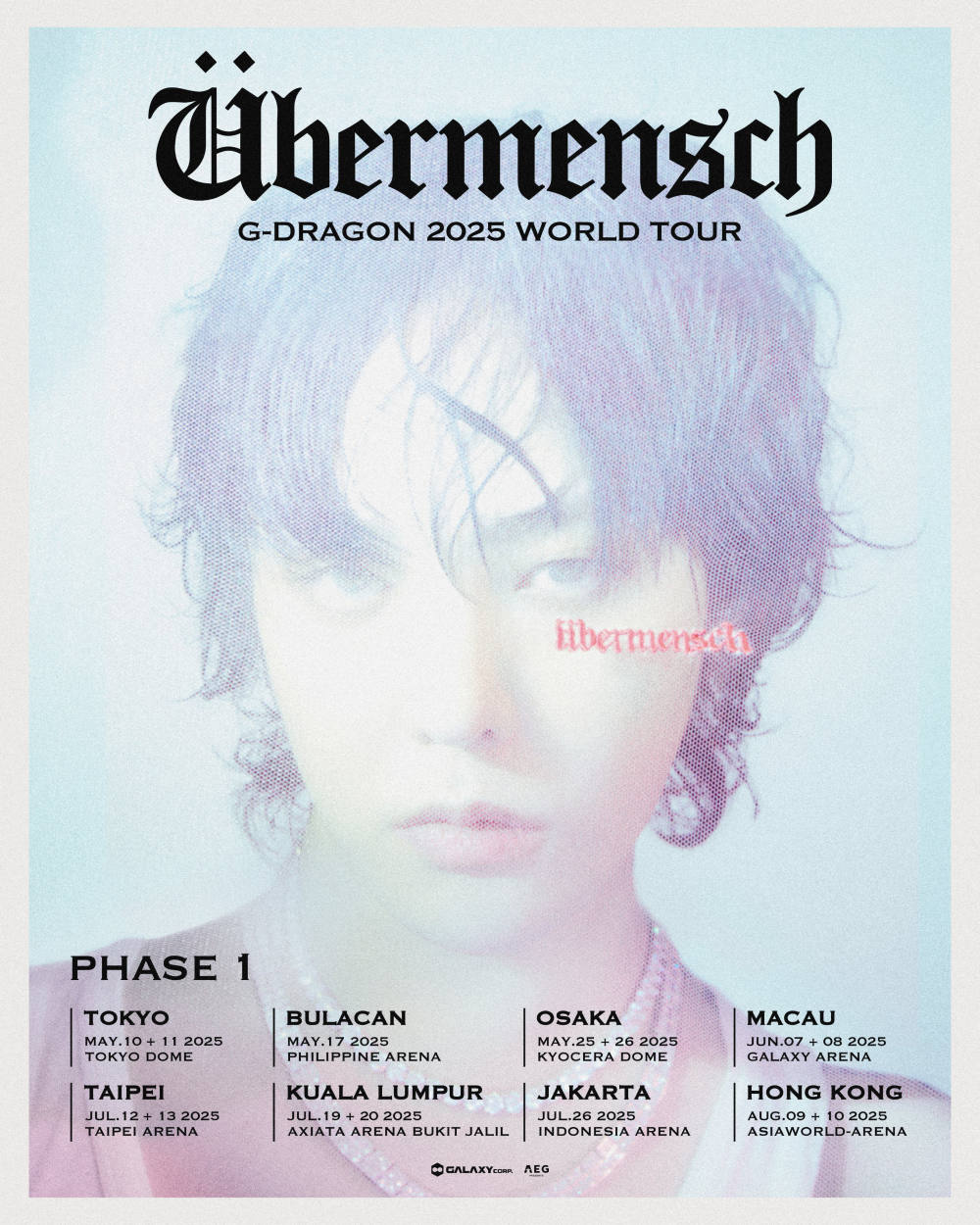G-Dragon Umumkan Jadwal Tur Dunia “Übermensch”—Jakarta Masuk dalam Daftar!