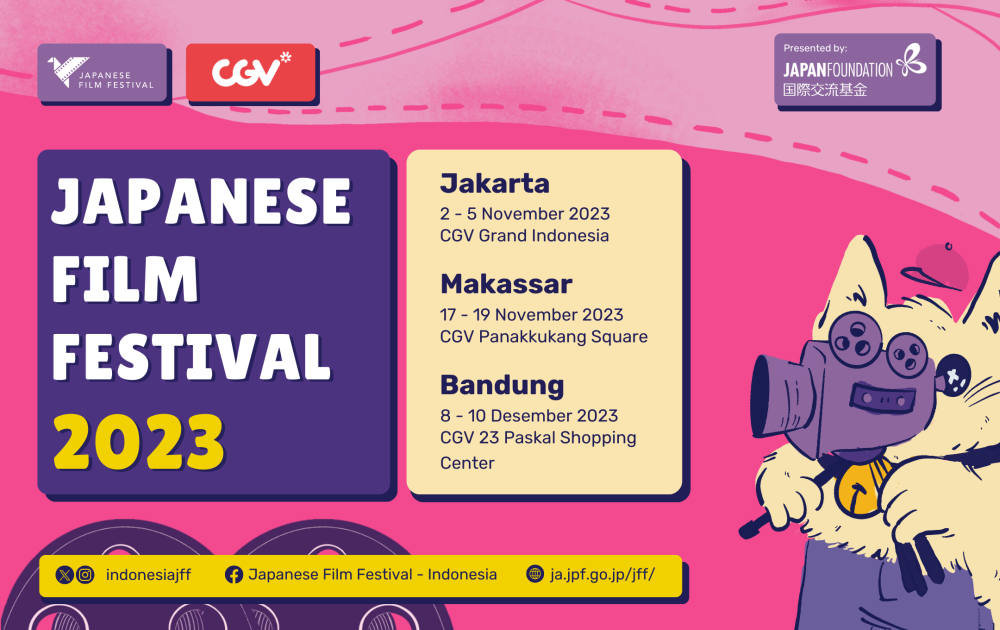 Japanese Film Festival 2023 Kembali Hadir di Indonesia, Catat Tanggalnya! Japanese Film Festival 2023 Kembali Hadir di Indonesia, Catat Tanggalnya!