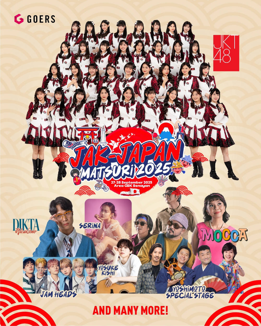 Jak-Japan Matsuri 2025 Hadir di GBK Senayan Jakarta 27–28 September