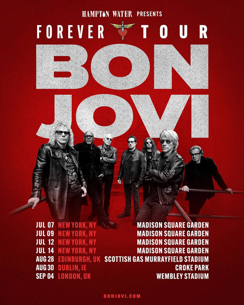 Bon Jovi Umumkan “Forever Tour” Kembali ke Panggung Dunia Setelah Hiatus