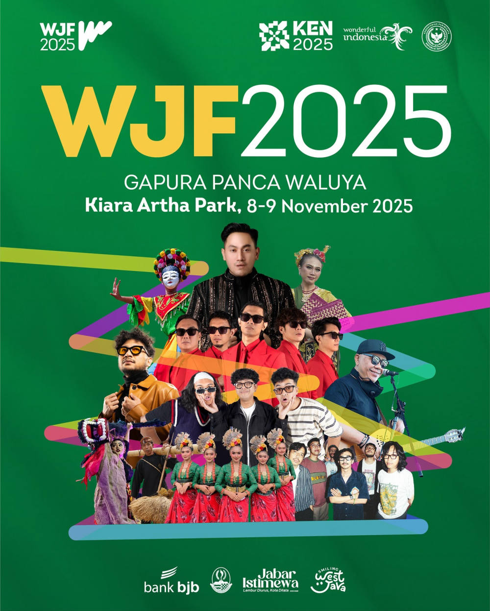 WJF 2025 di Kiara Artha Park Rayakan Budaya, Musik, dan Kreativitas Jawa Barat