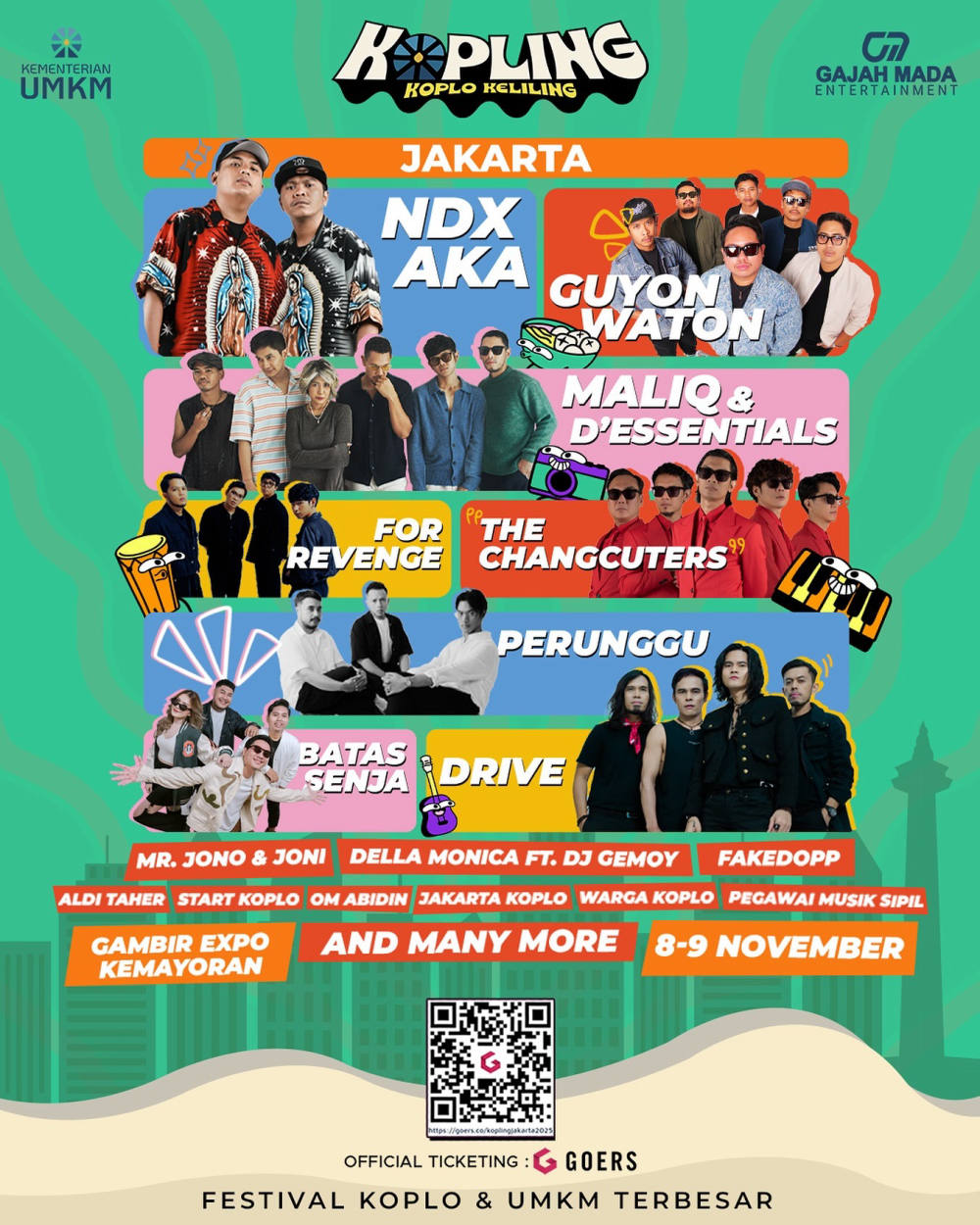 KOPLING Jakarta Hadir November 2025 di Gambir Expo Kemayoran