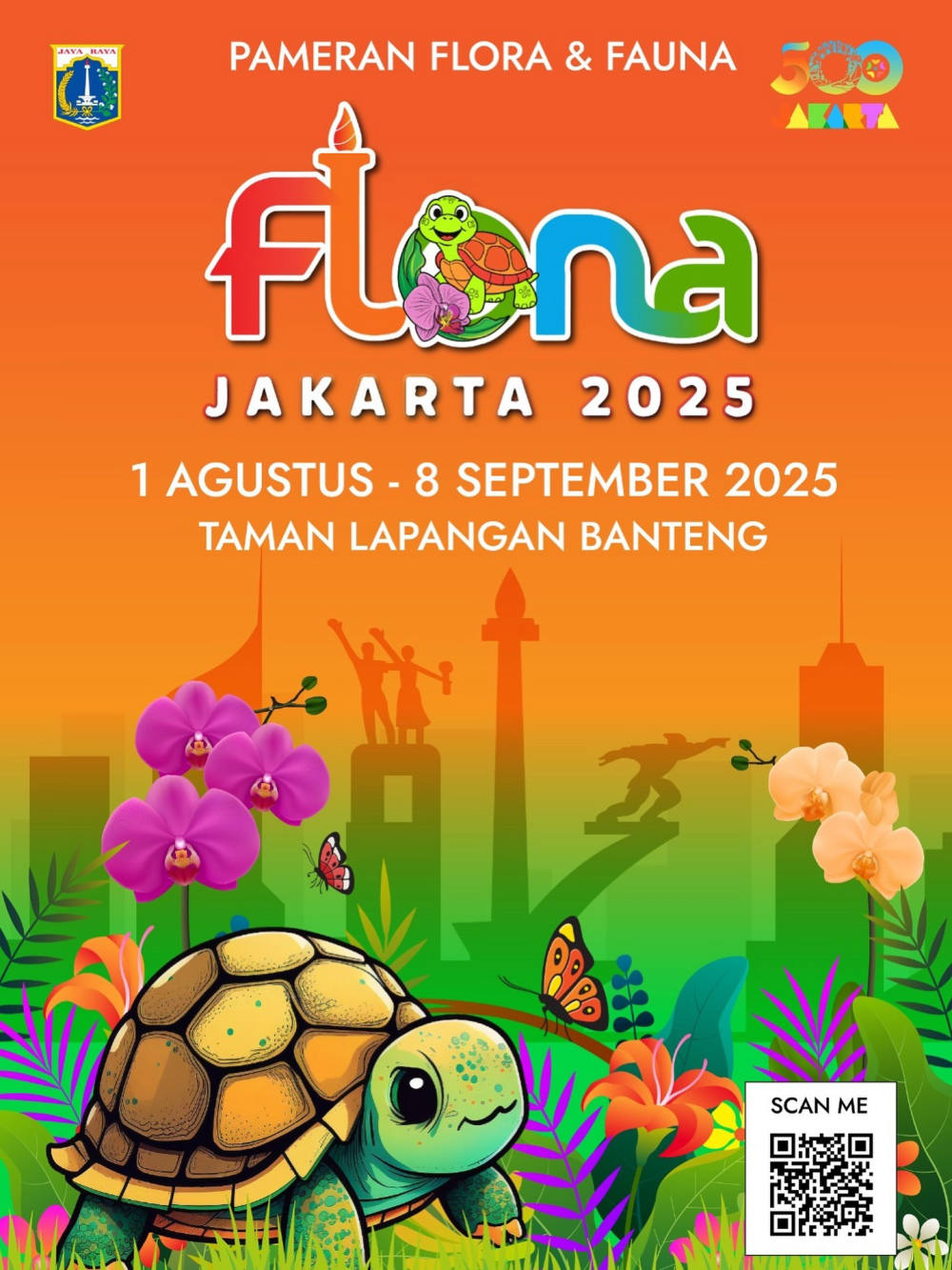 Pameran Flona 2025 Hadir di Jakarta: Sajikan Keanekaragaman Flora dan Fauna