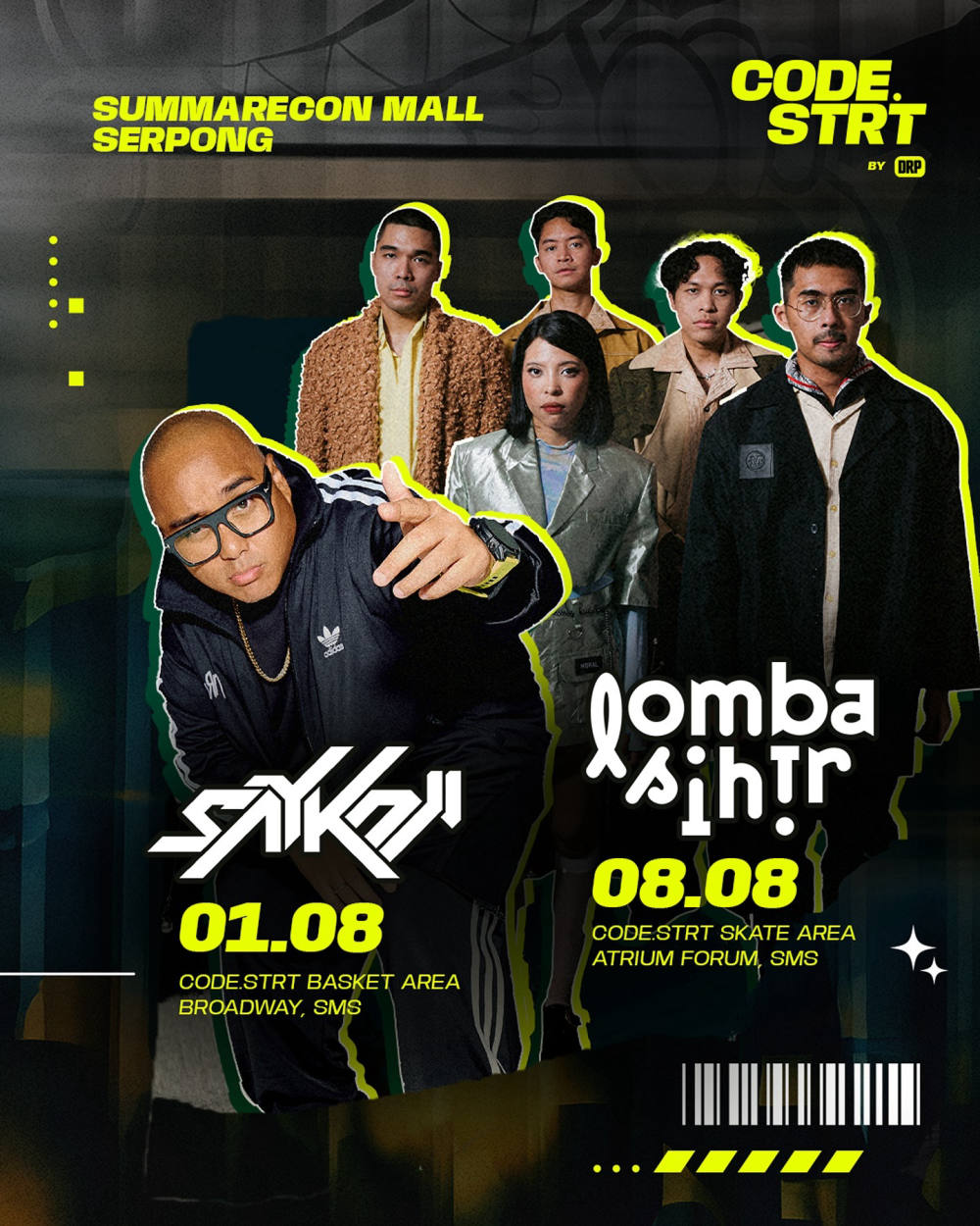 Konser Gratis Saykoji dan Lomba Sihir di Tangerang: Cek Tanggal dan Lokasinya