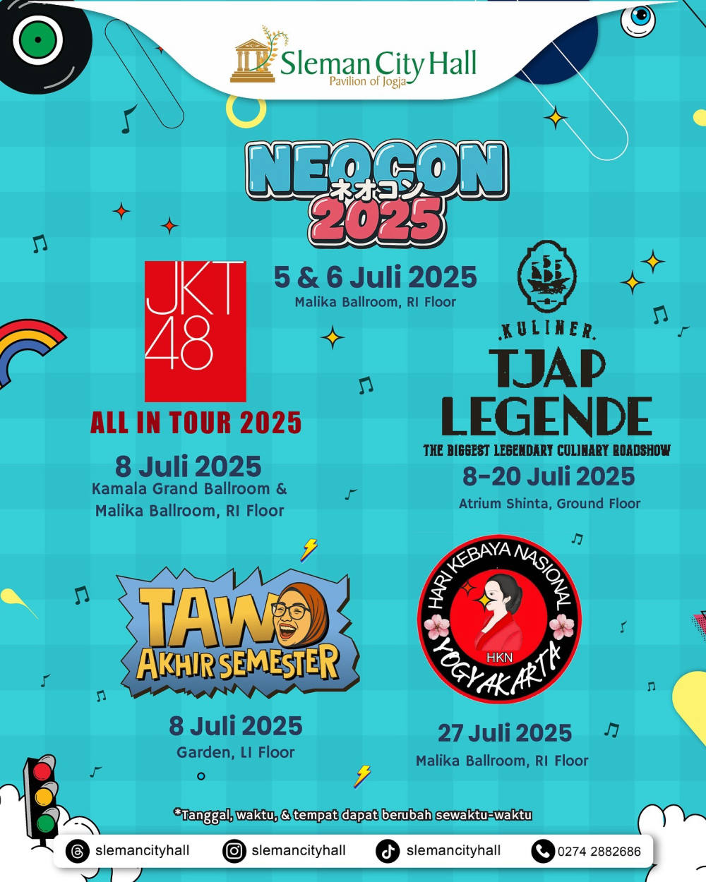 Juli Festiphoria Hadirkan Serangkaian Acara Selama Sebulan Penuh di Sleman