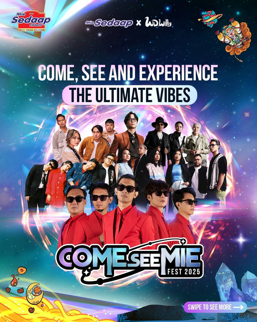 Come See Mie Fest 2025 Hadir di Bandung: Festival Musik Empat Hari Penuh