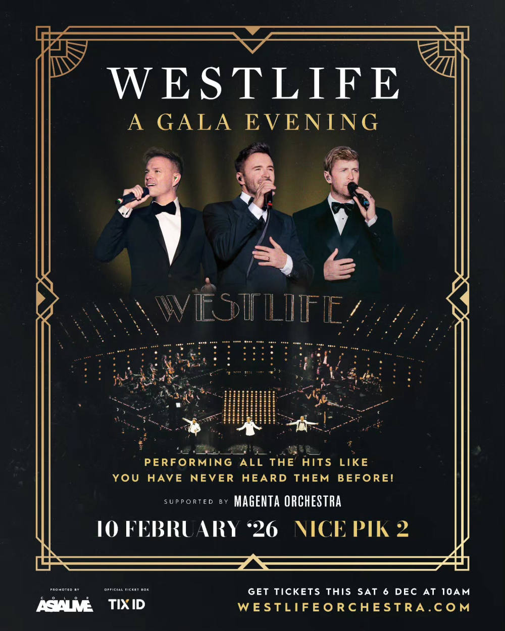 “A Gala Evening”: Westlife Umumkan Konser Orkestra Februari 2026 di Jakarta